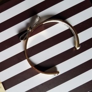 SOLD Two tone bow cuff- Final Price!